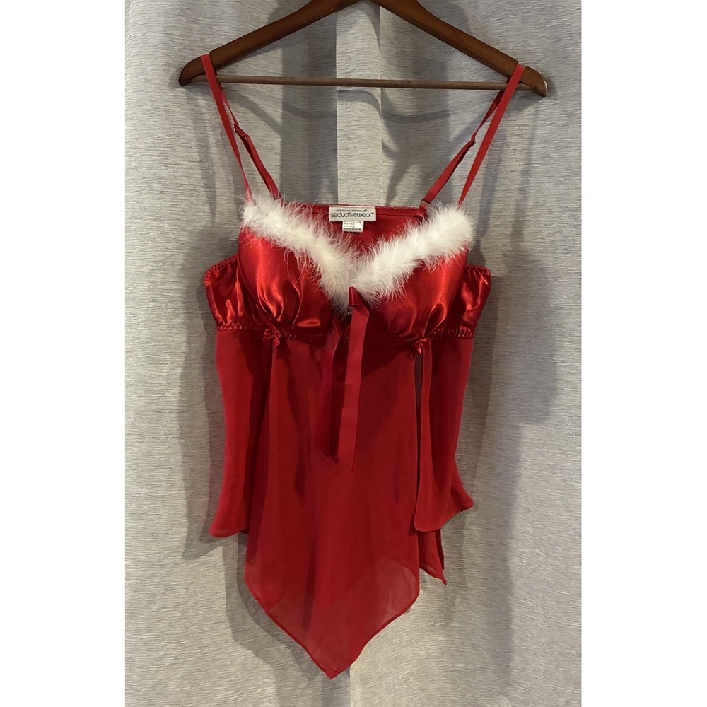 Santa lingerie Seductive Wear by Cinema Etoile - Size Large Vintage